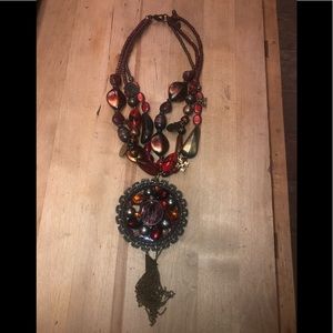 Medallion Necklace Short